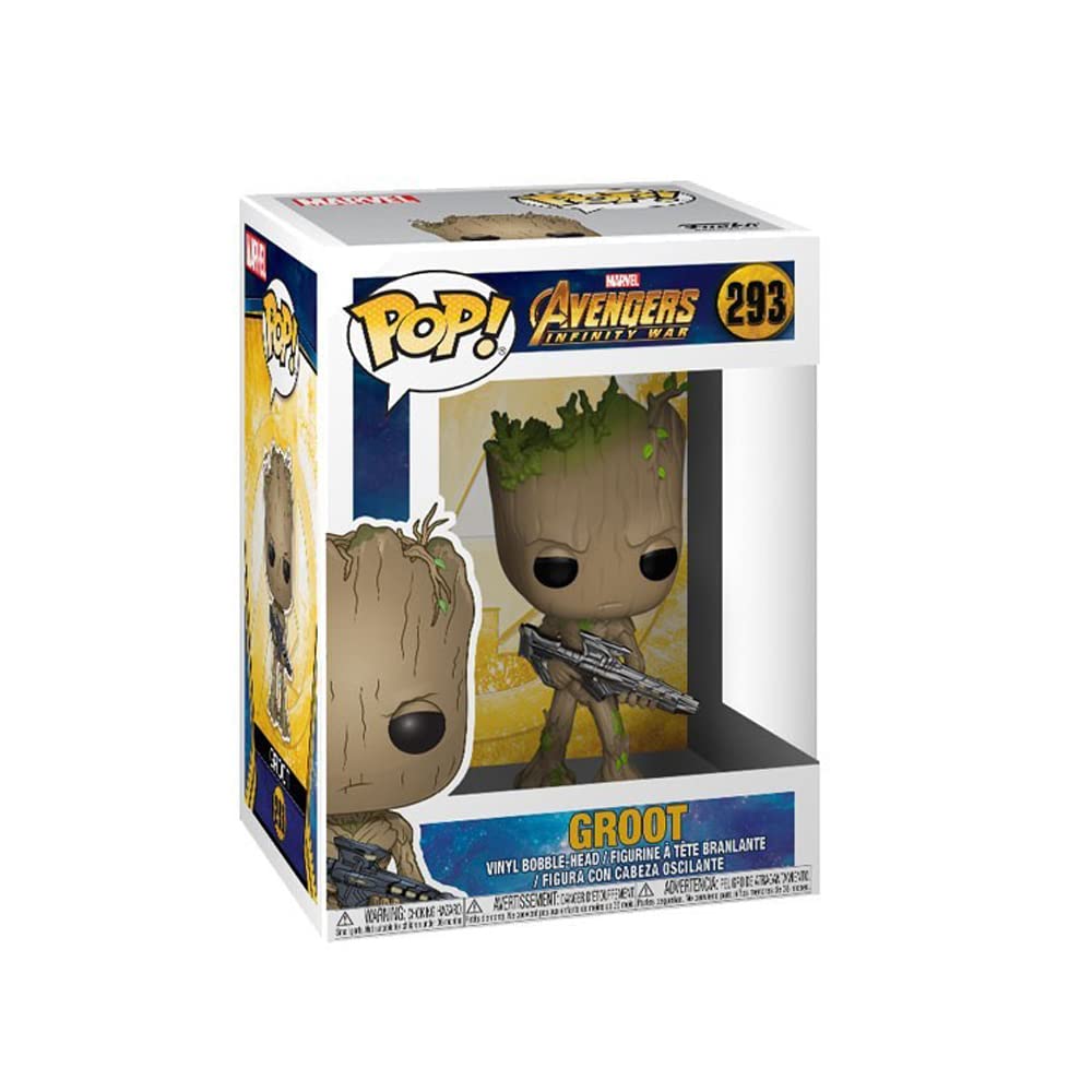 Avengers: Infinity War Teen Groot with Gun Funko Pop!