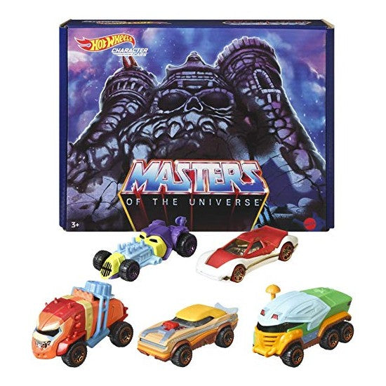 Hot Wheels Masters of the Universe Character Cars 5-pack