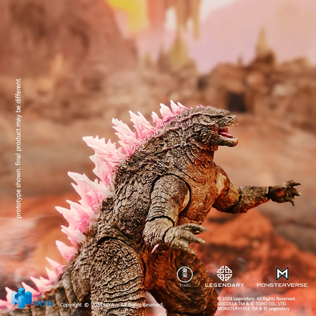 Godzilla x Kong: The New Empire Godzilla Evolved Exquisite Basic Action Figure - Previews Exclusive