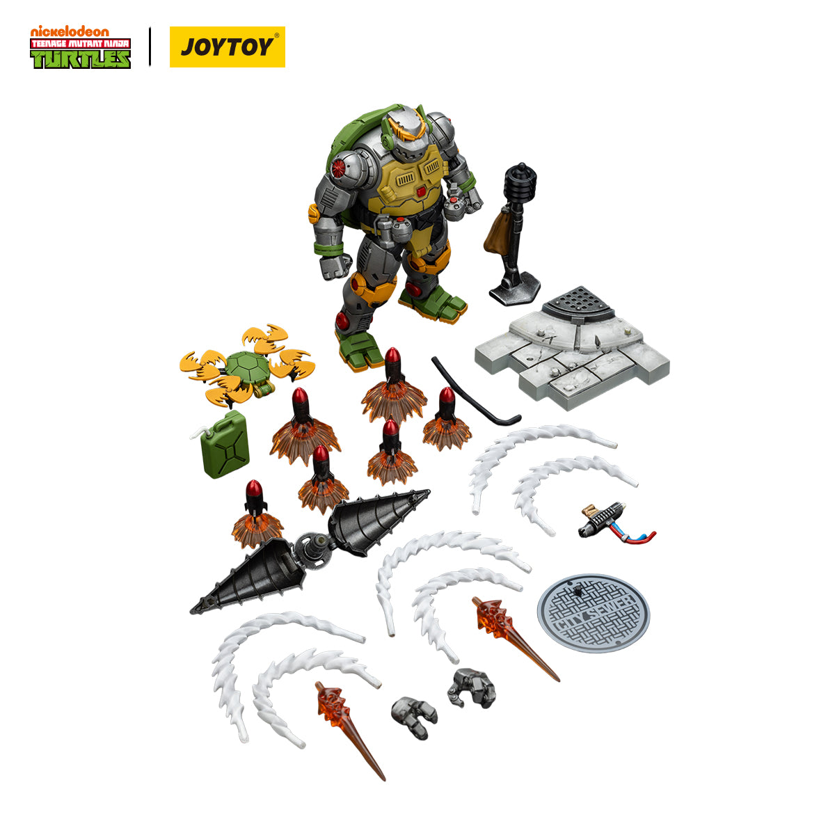 TMNT Metalhead Action Figure By Joytoy