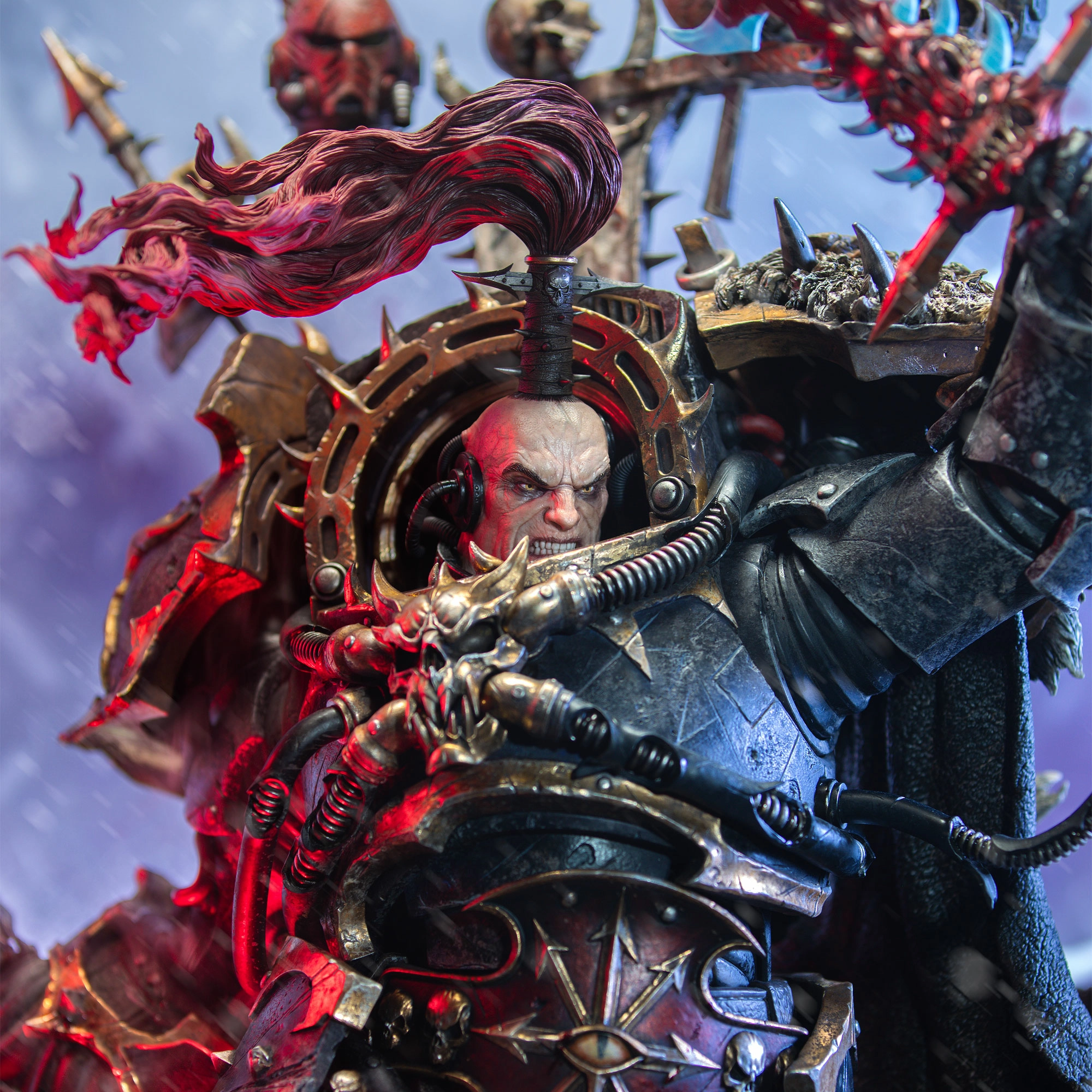 Warhammer 40K Abaddon The Despoiler Statue By Weta