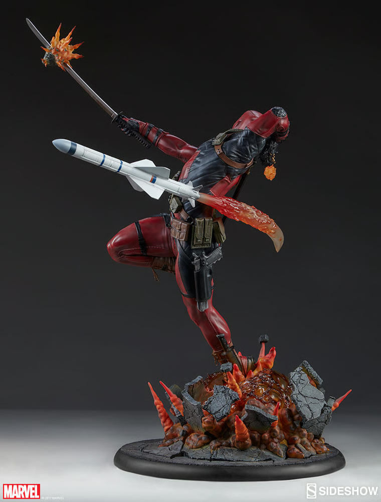Deadpool Heat-Seeker Premium Format Figure by Sideshow Collectibles