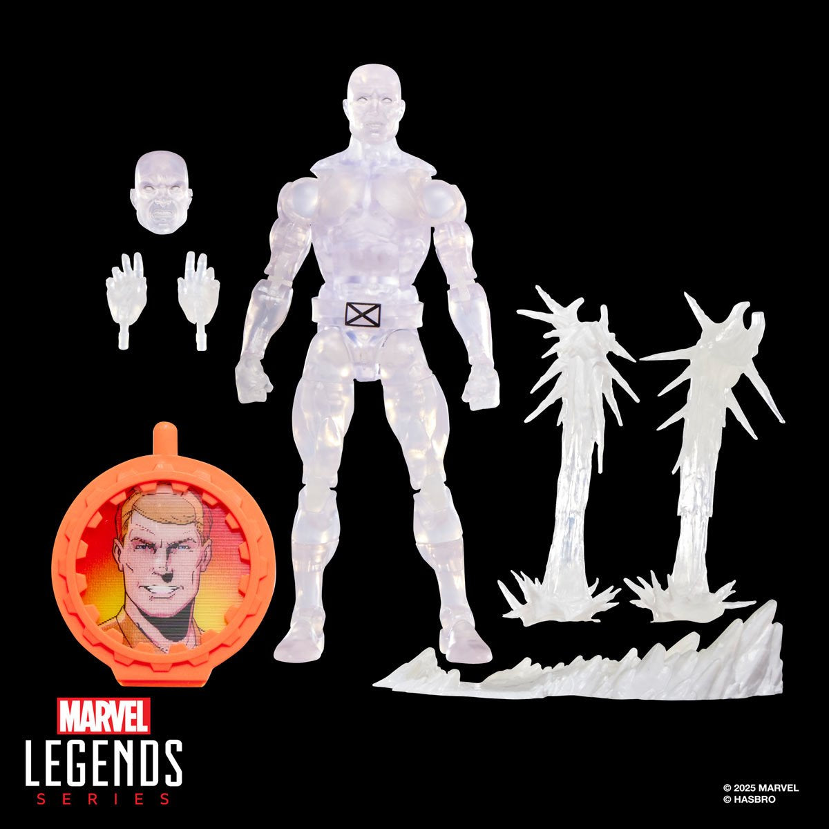 Secret Wars Marvel Legends Ice Man Action Figure