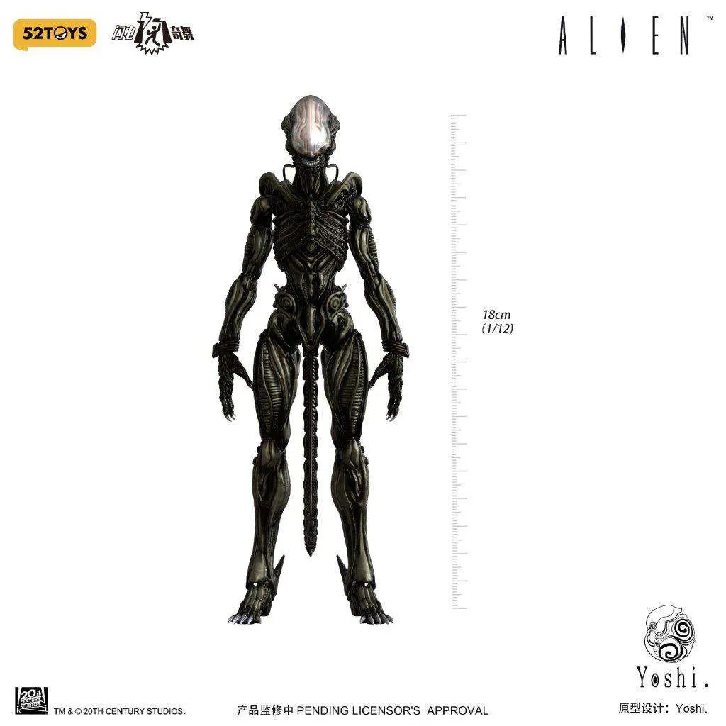 Alien Xenomorph Action Figure by 52TOYS X Yoshi