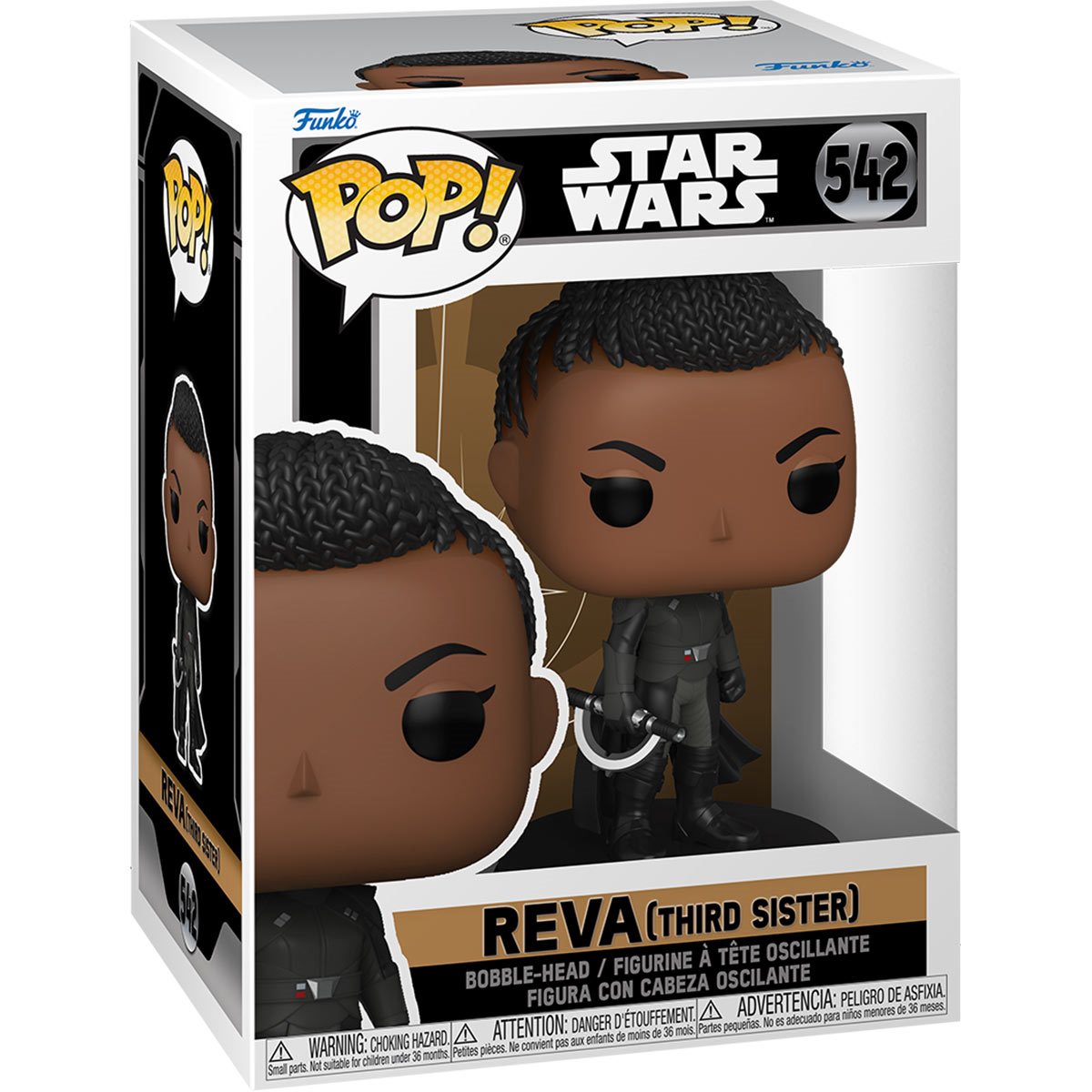 Star Wars: Obi-Wan Kenobi Reva Third Sister Vinyl Figure By Funko Pop!