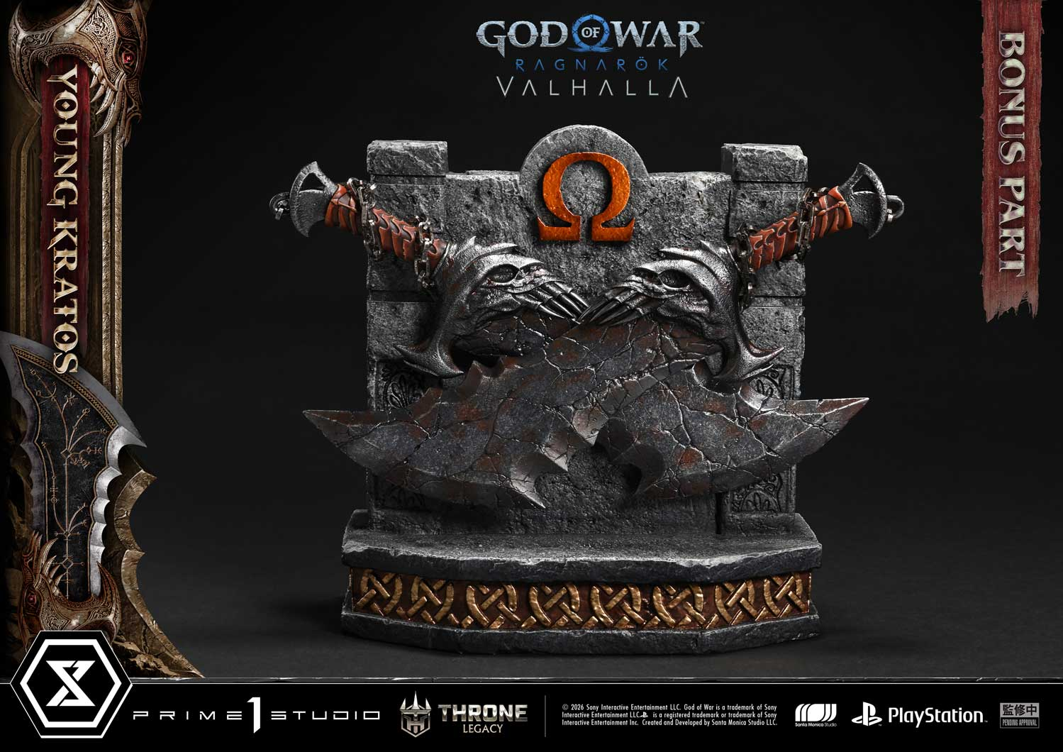 God of War: Ragnarok Young Kratos Bonus Version Statue