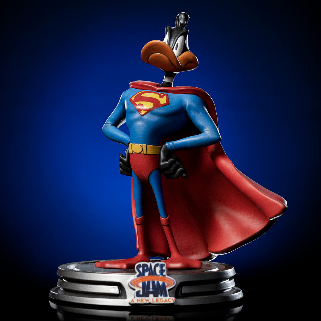 Daffy Duck Superman Space Jam Art Scale 1/10 Statue By Iron Studios