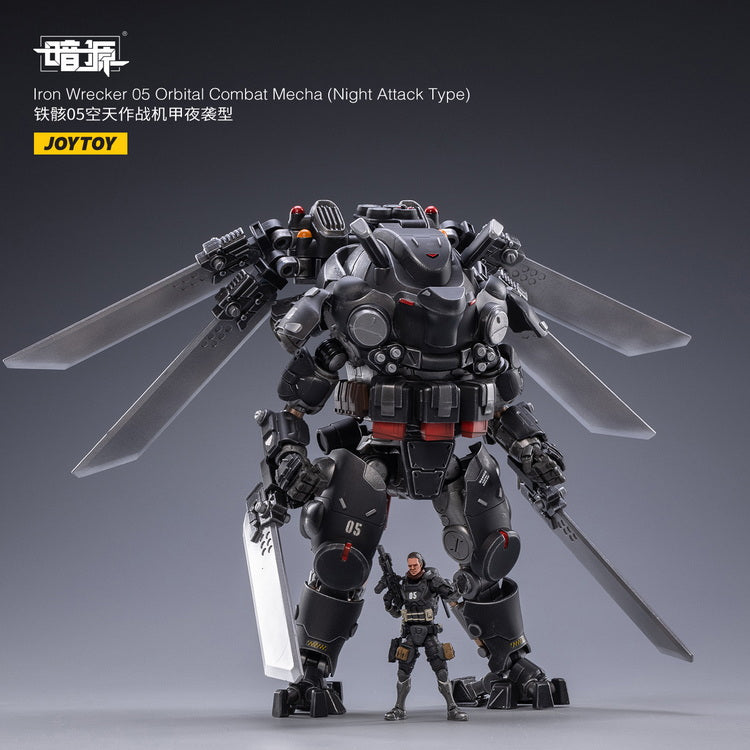JoyToy Dark Source Iron Wrecker 05 Orbital Combat Mecha Night Attack Type