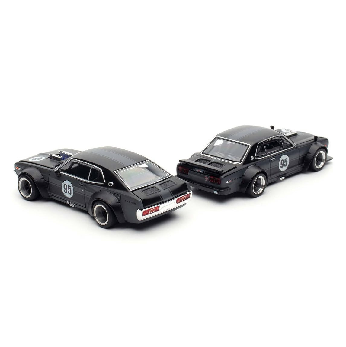 POP RACE x Daigo Saito Skyline GT-R V8 Drift Hakosuka & Datsun Laurel C130 Box Set (2025 HK Toy Car Salon Exclusive)