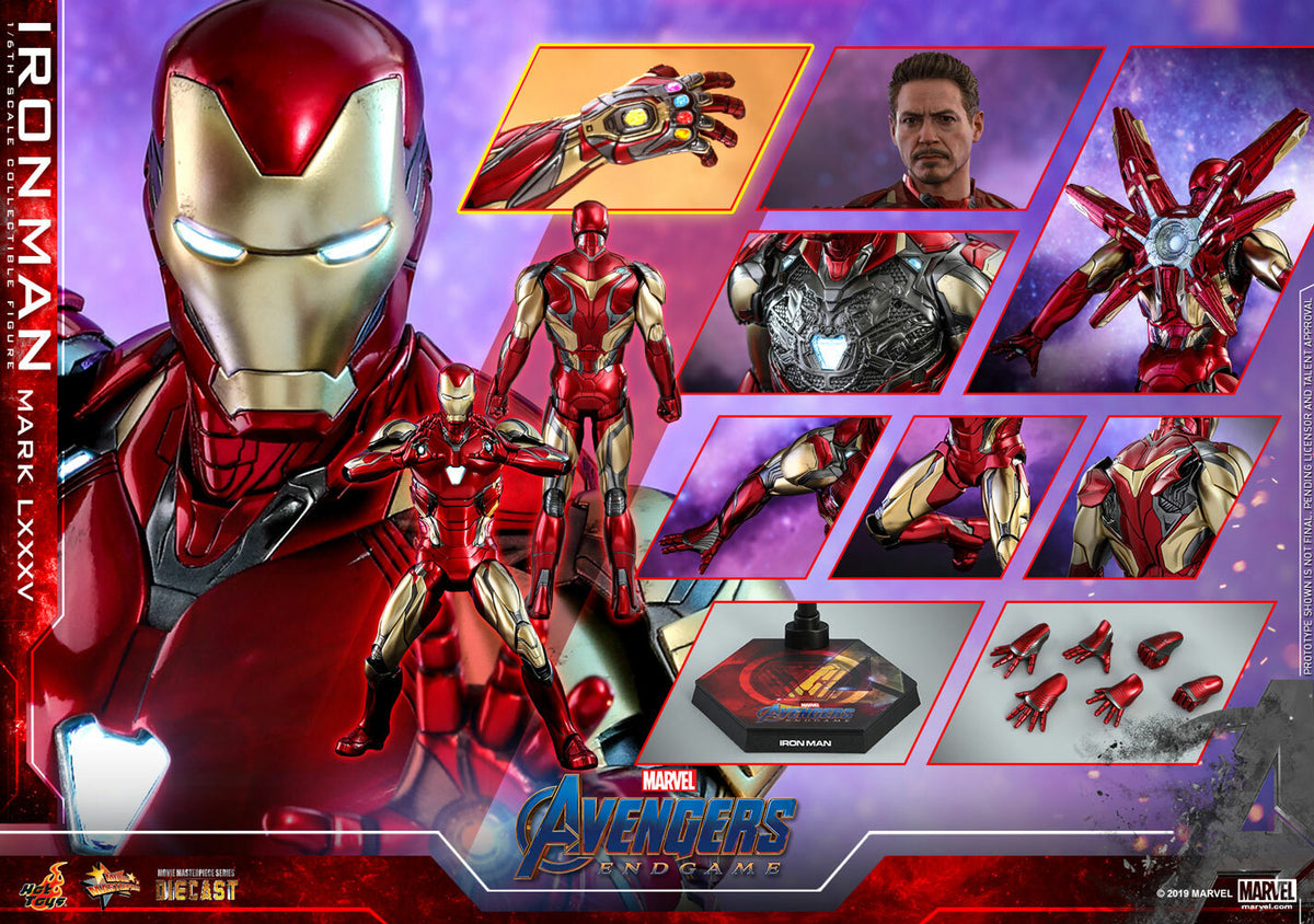 IRON MAN MARK LXXXV Sixth Scale Figure By Hot Toys