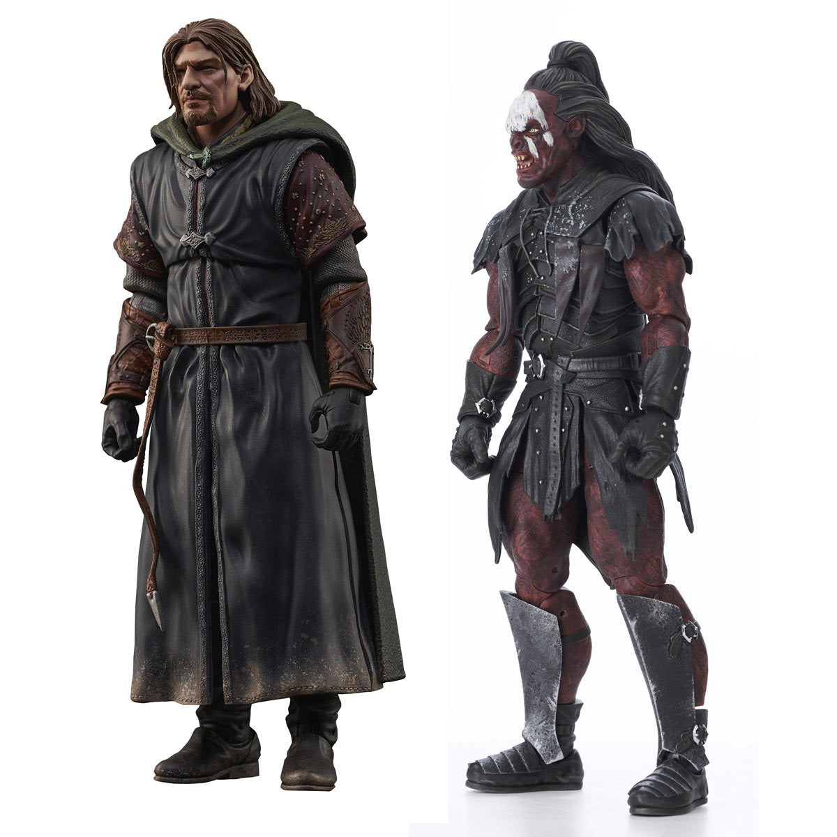 Lord of the Rings Boromir & Lurtz Figure By Diamond Select