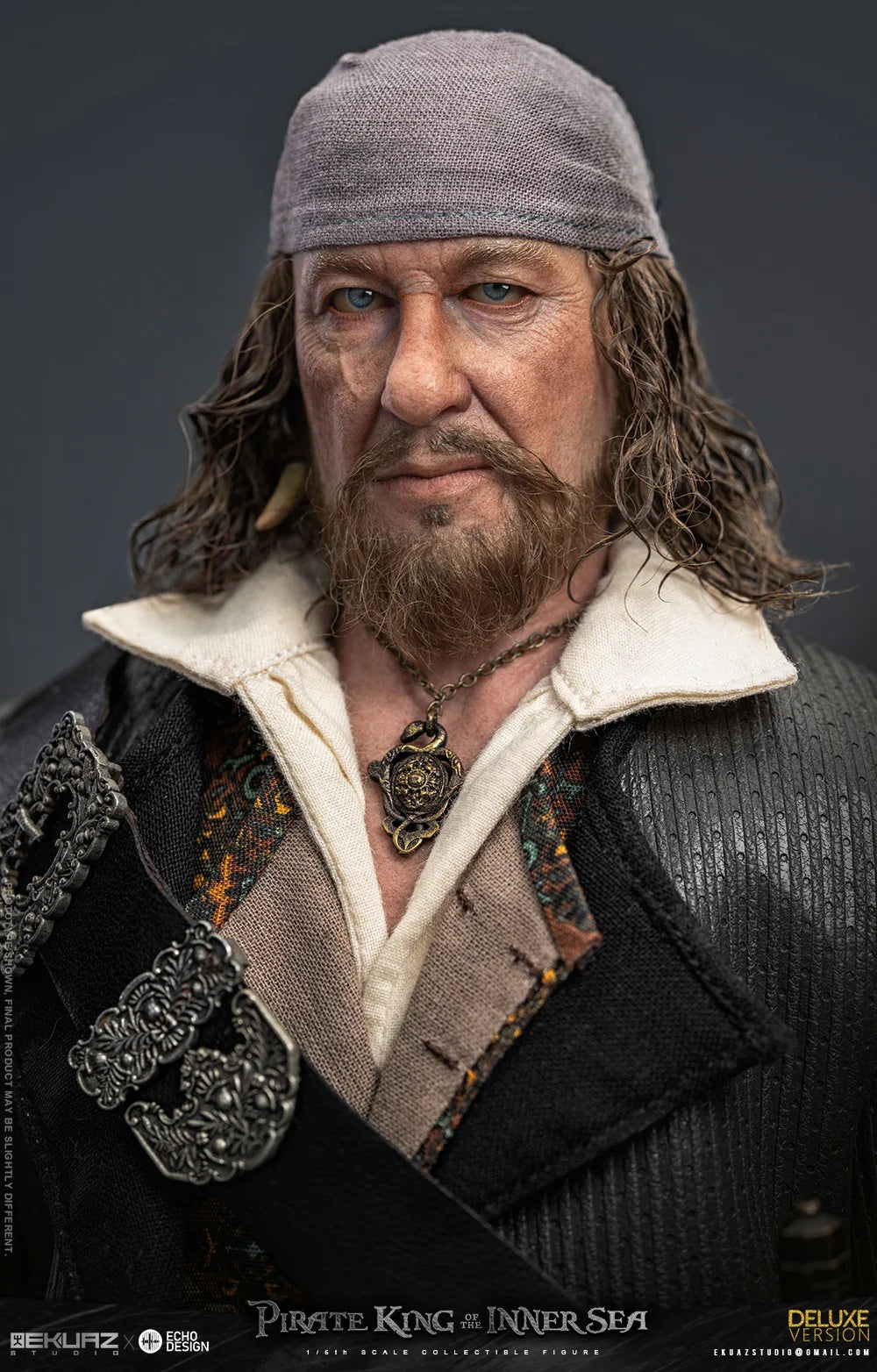 Ekuaz Studio x Echo Design King of the Caspian Sea 1/6 Figure (POTC Hector Barbossa)