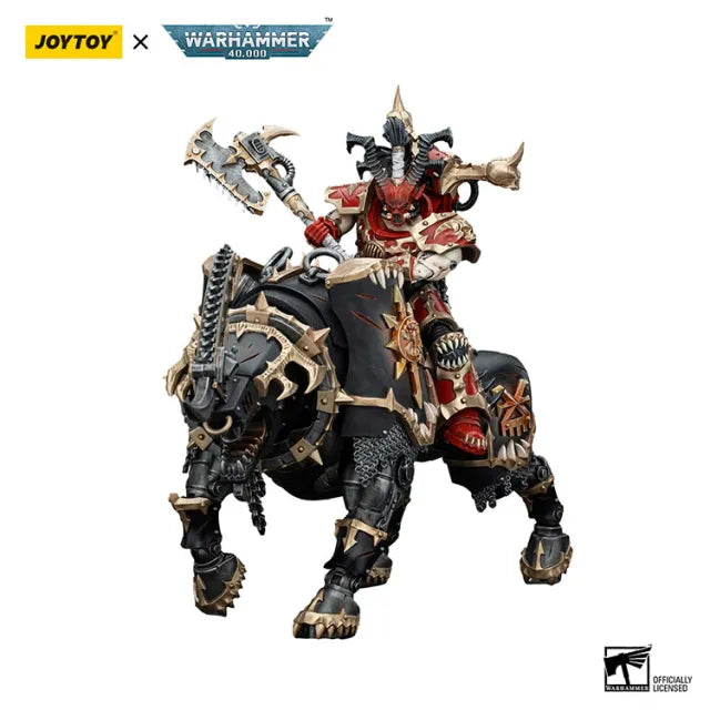 JOYTOY Warhammer 40k 1: 18 World Eaters Lord Invocatus