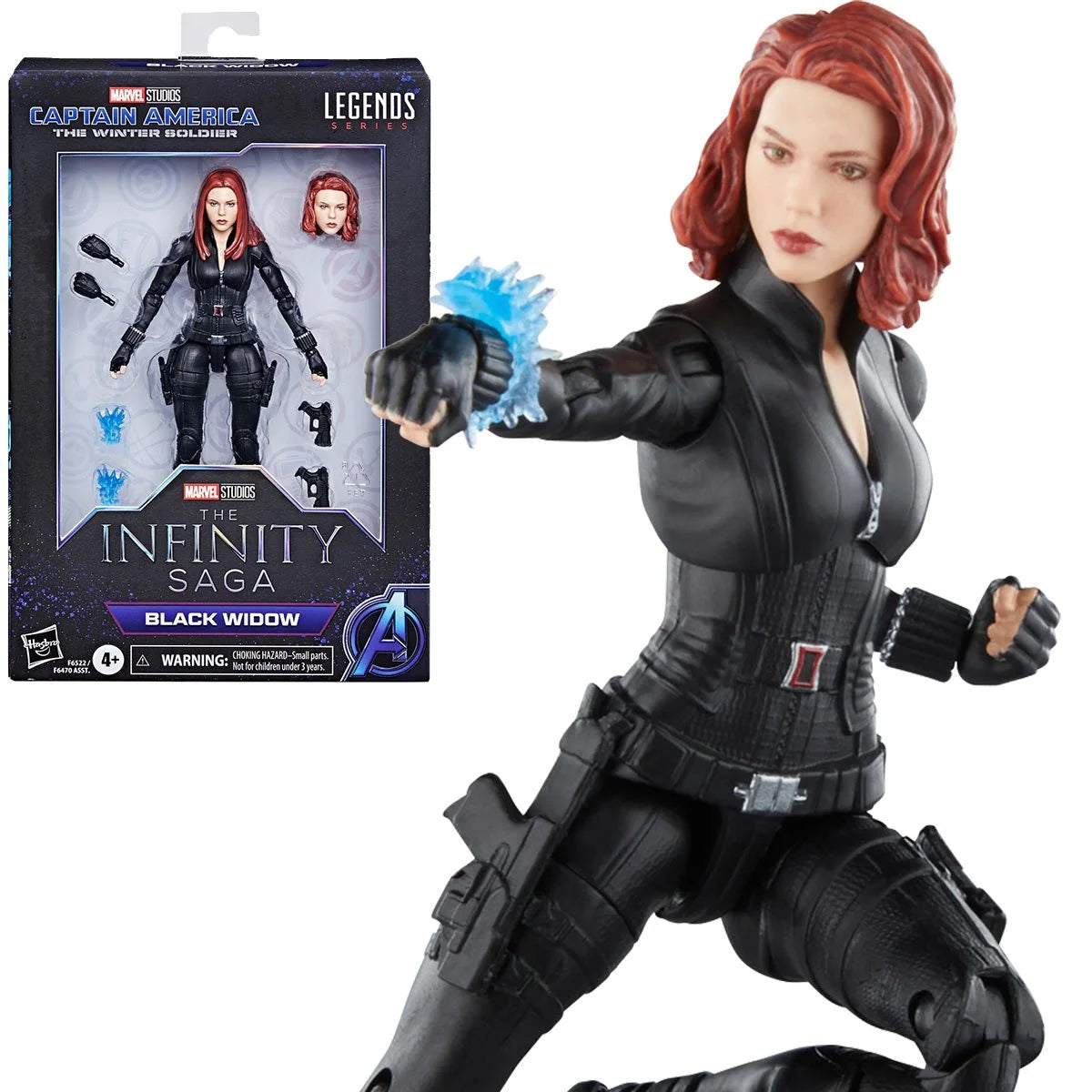Captain America: The Winter Soldier Marvel Legends Black Widow Action Figure