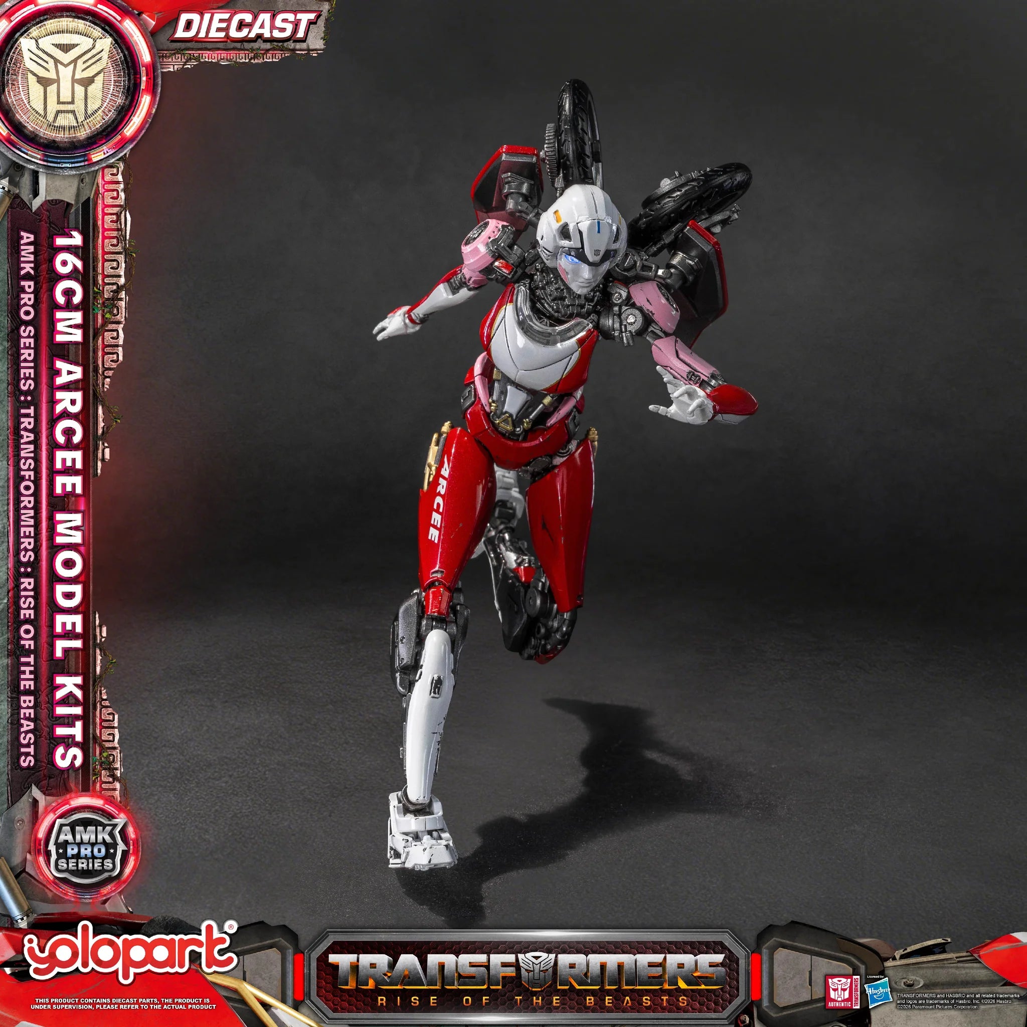 Transformers Rise of the Beast AMK PRO Series Arcee Model Kit by Yolopark