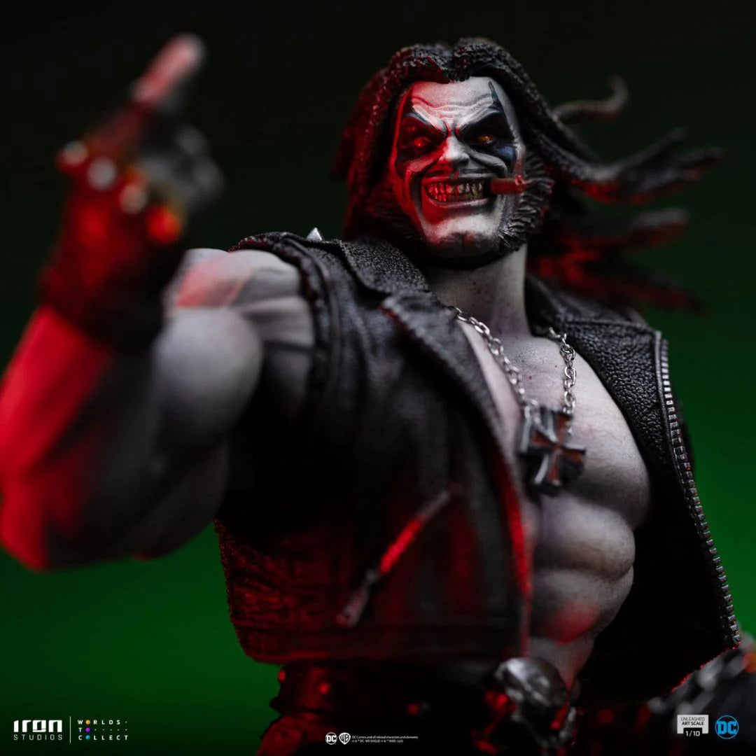 Lobo Unleashed Art Statue By Iron Studios