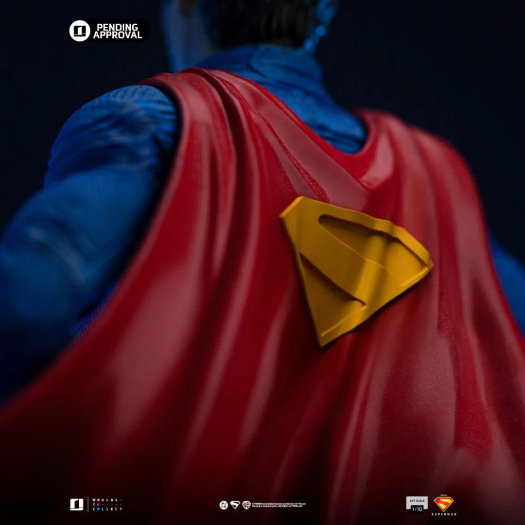 Superman & Krypto Art Scale Statue By Iron Studios