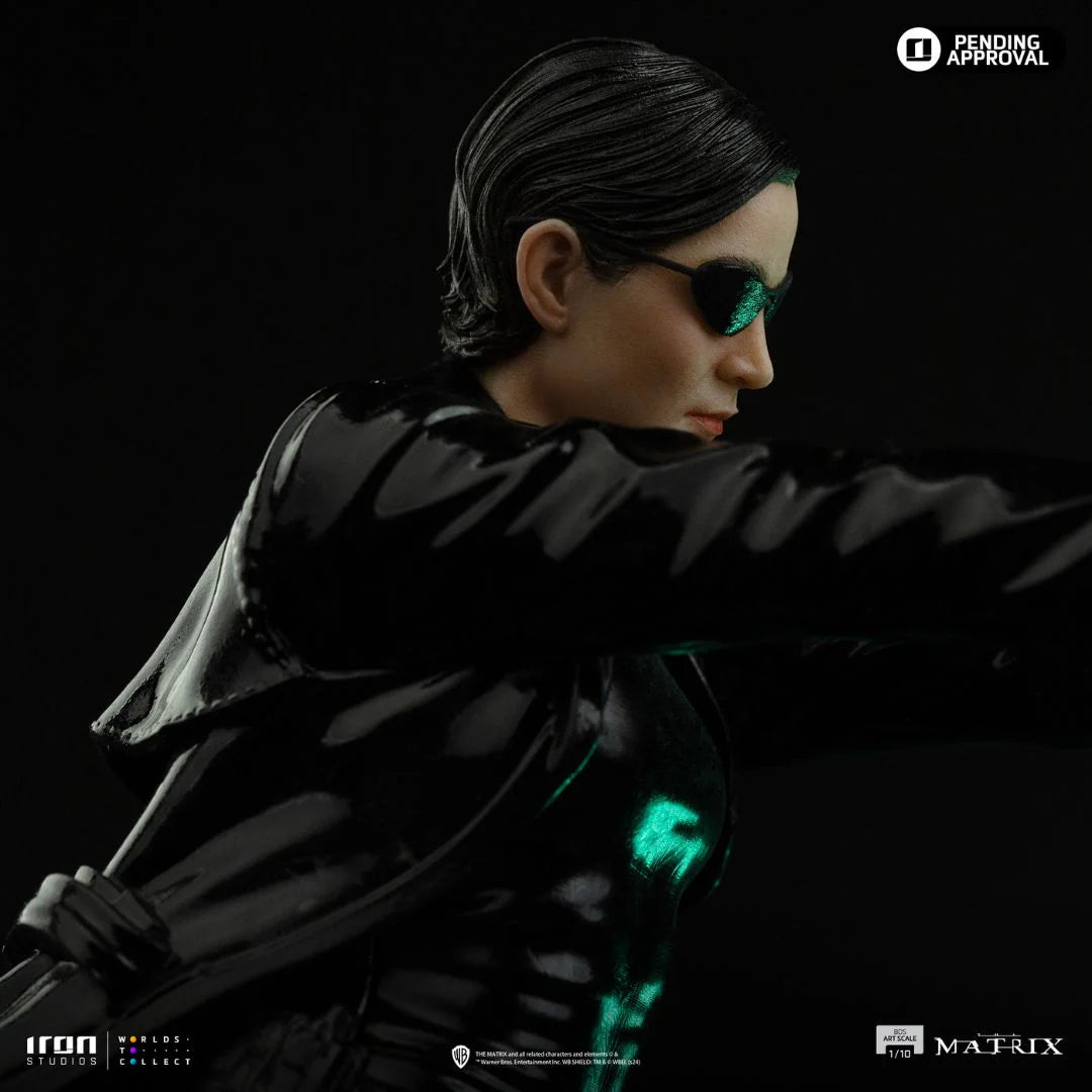 Matrix Trinity Statue By Iron Studios