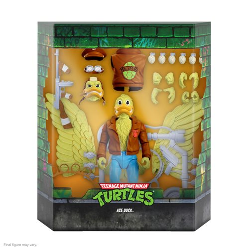 Teenage Mutant Ninja Turtles Ultimates Ace Duck 7-Inch Action Figure By Super 7