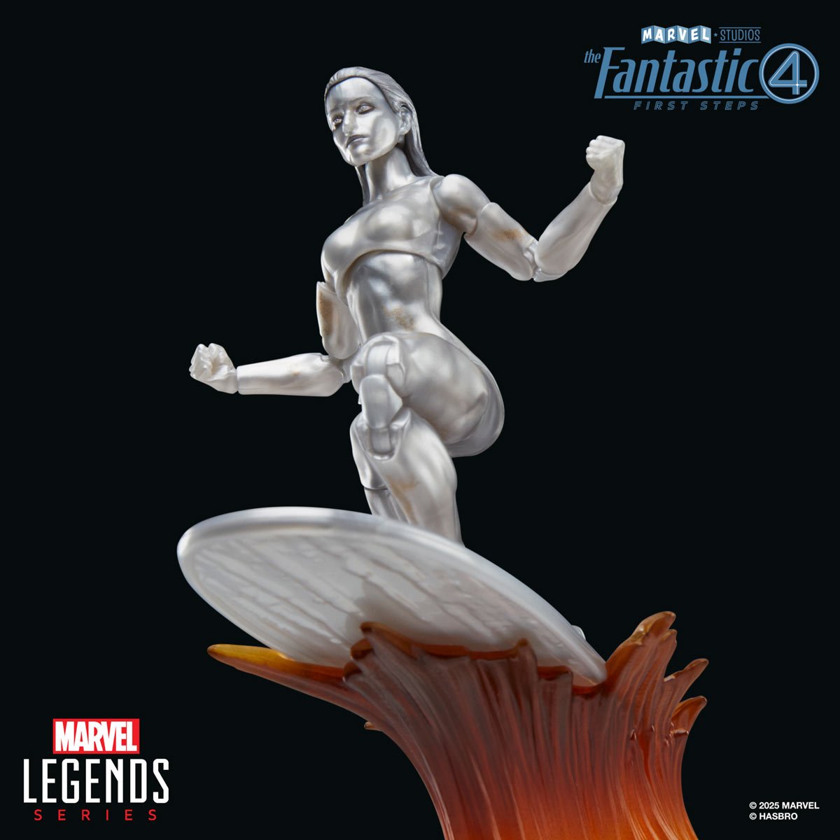 The Fantastic Four First Steps Marvel Legends Silver Surfer Action Figure