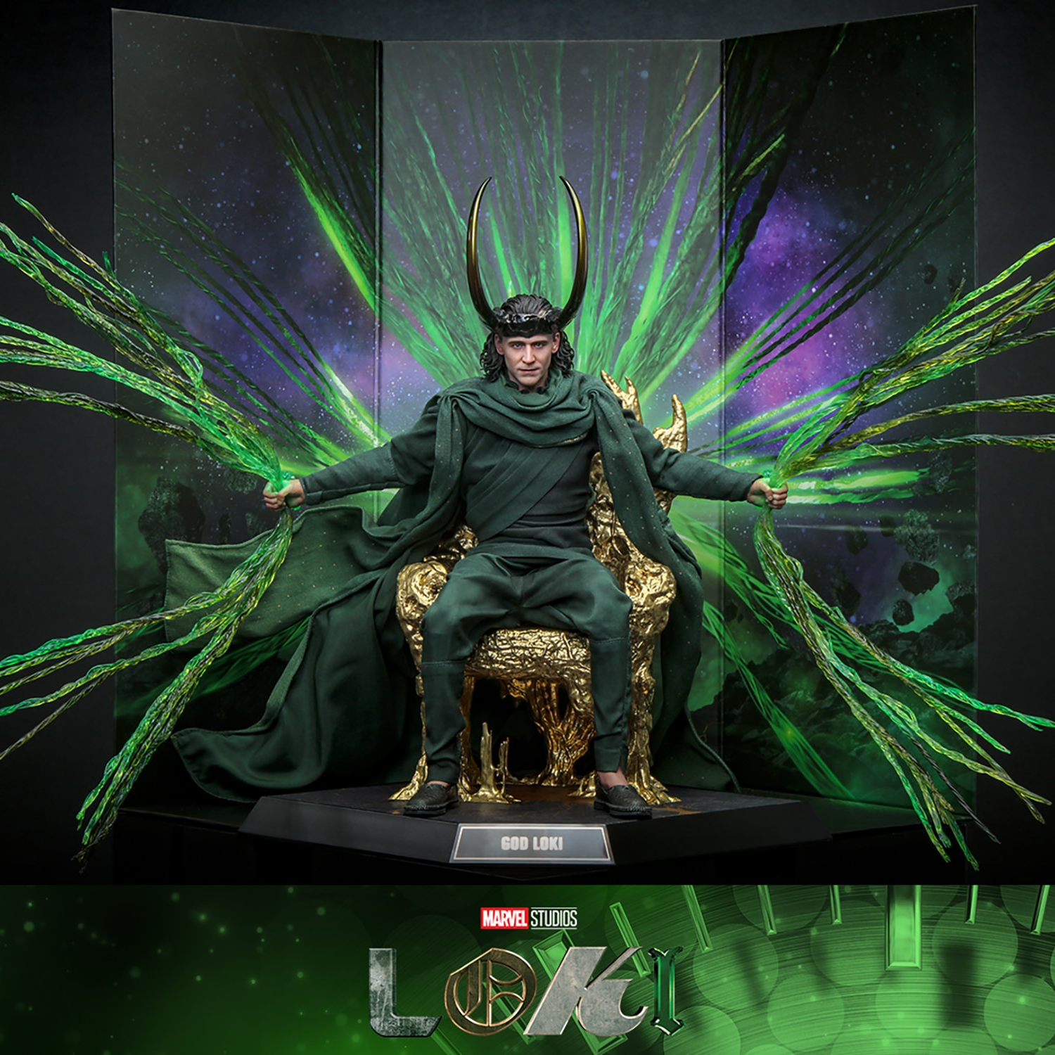 GOD LOKI Sixth Scale Figure by Hot Toys