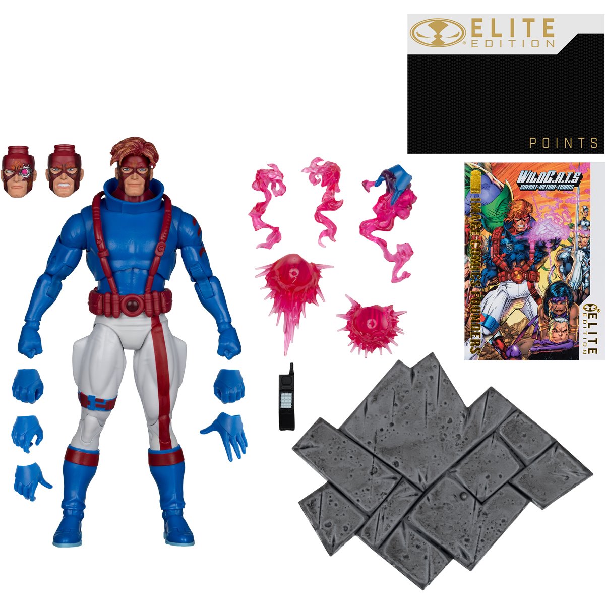 Spartan Wild C.A.T.S Elite Edition Action Figure By McFarlane