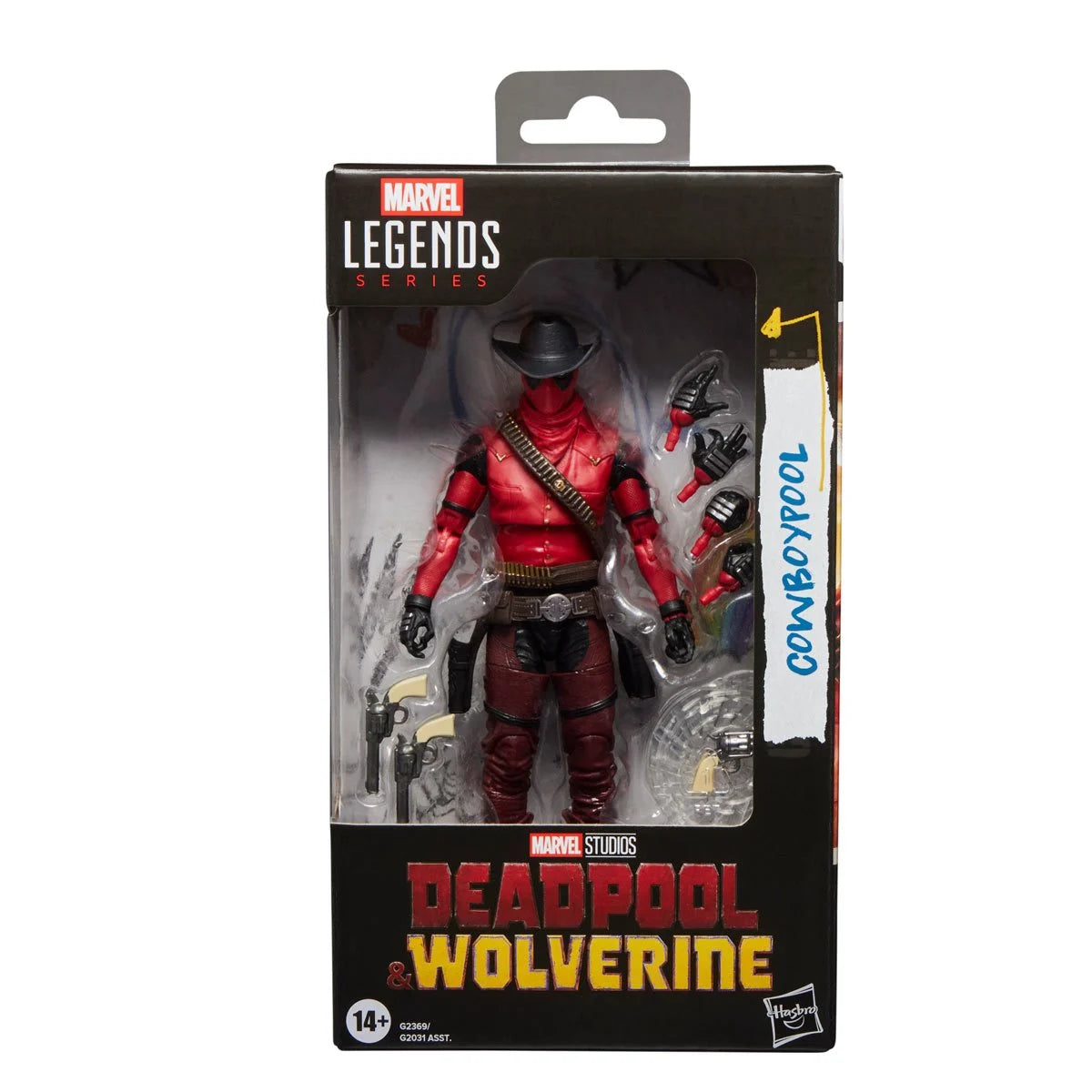 Deadpool & Wolverine Marvel Legends Cowboypool Action Figure