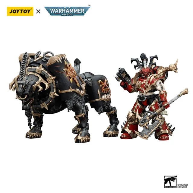 JOYTOY Warhammer 40k 1: 18 World Eaters Lord Invocatus