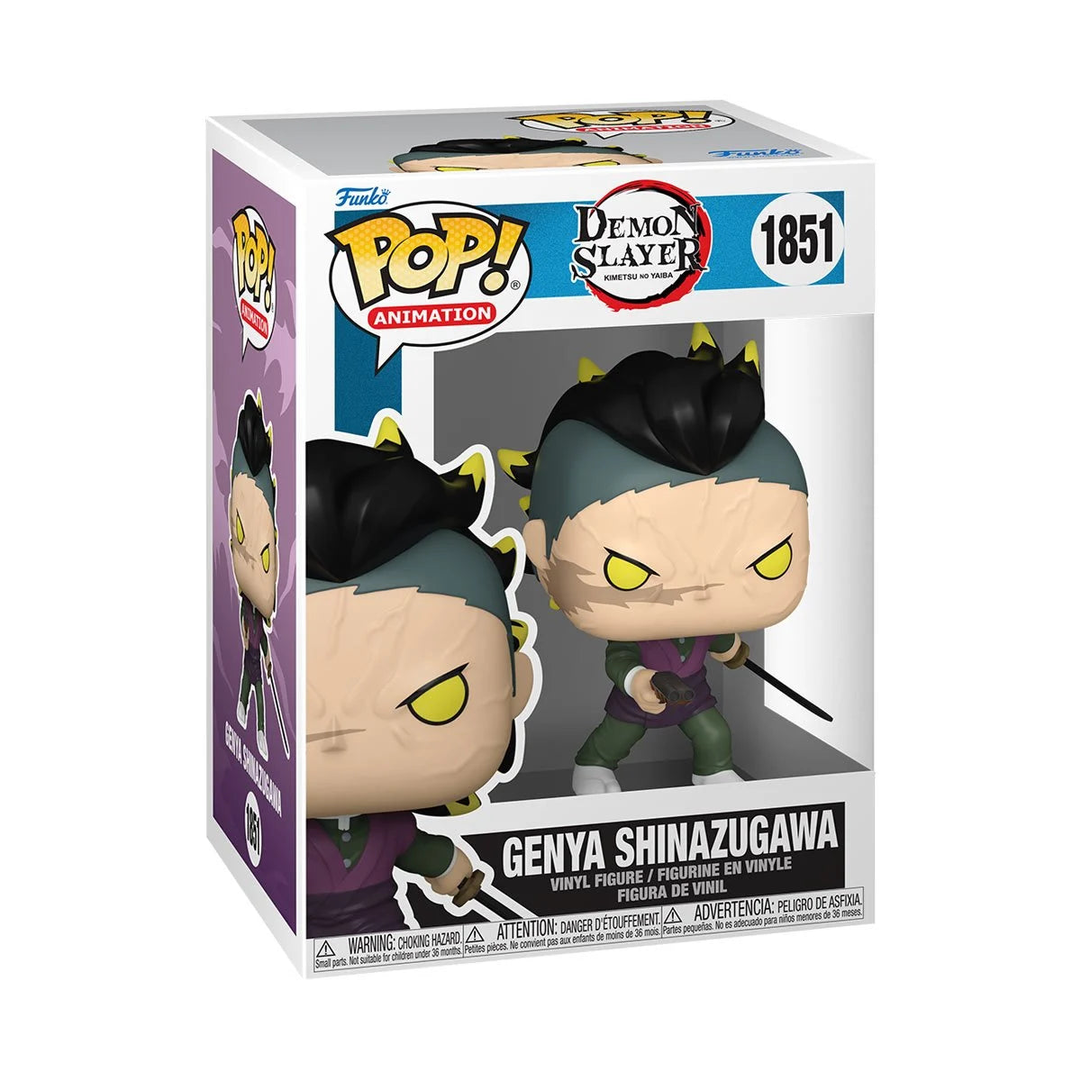 Demon Slayer Genya Shinazugawa (Demon Form) Funko Pop!