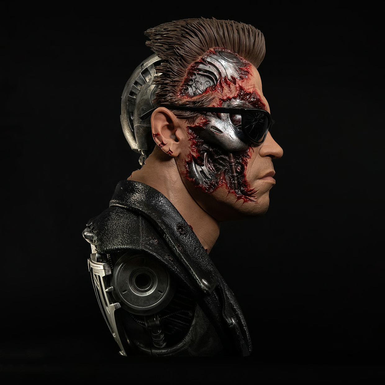 T-800 Model 101 (Battle Damaged) Art Mask Life-Size Bust by PureArts