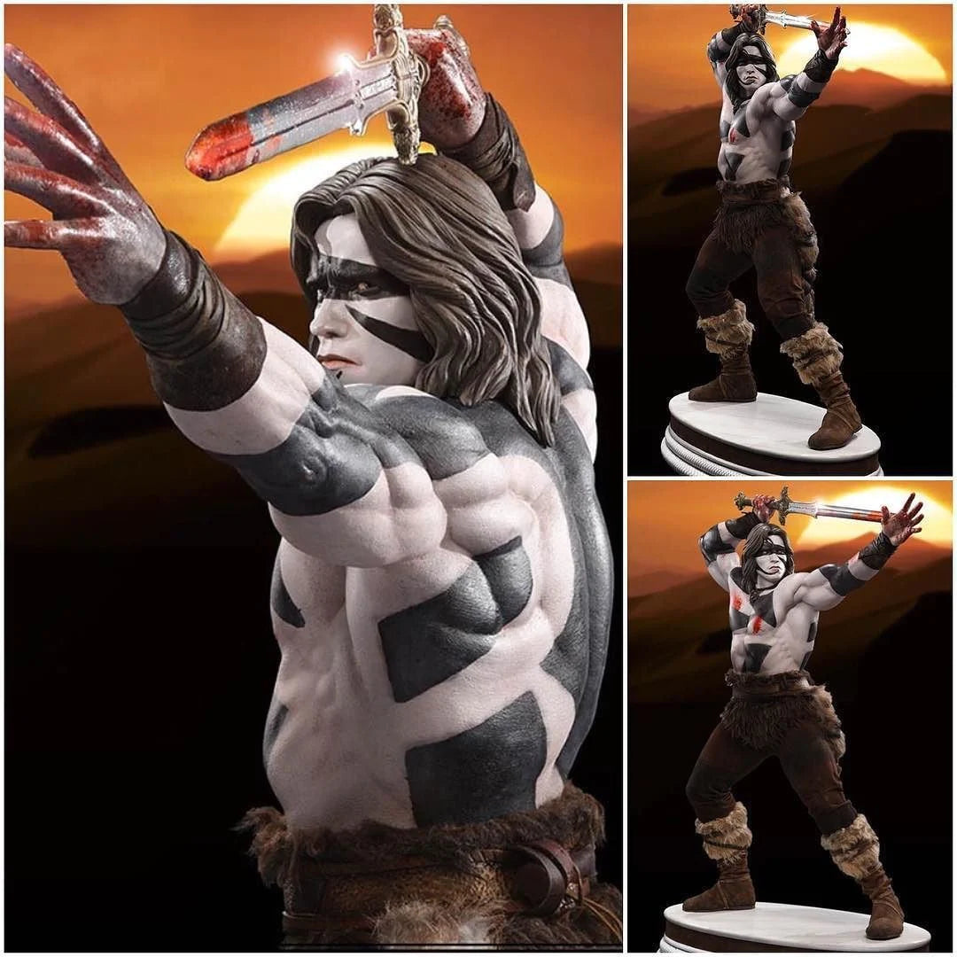 Conan The Barbarian 1/3 Scale Statue WAR PAINT CROM EXCLUSIVE by Pop Culture Shock