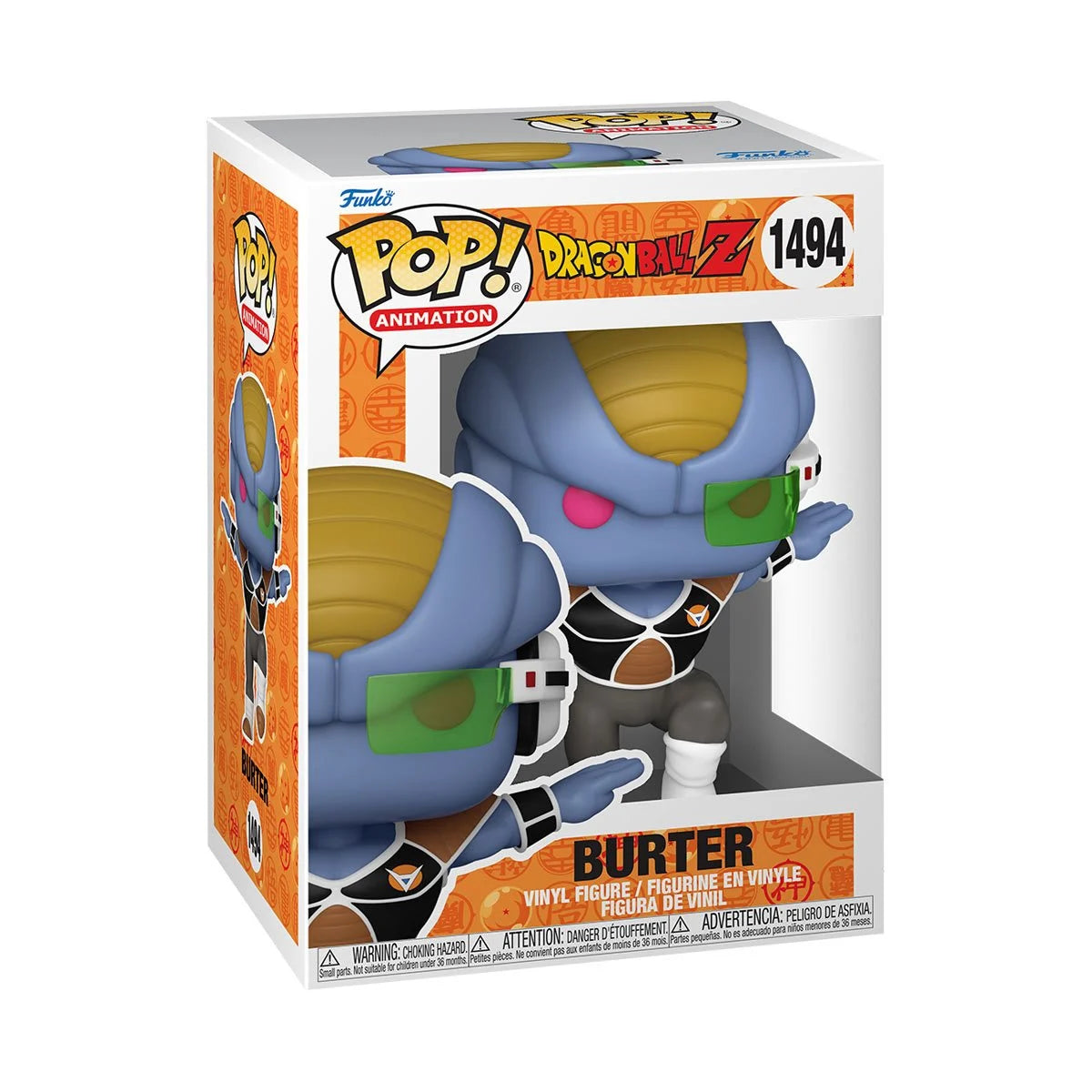 Dragon Ball Z Burter Vinyl Figure By Funko Pop!