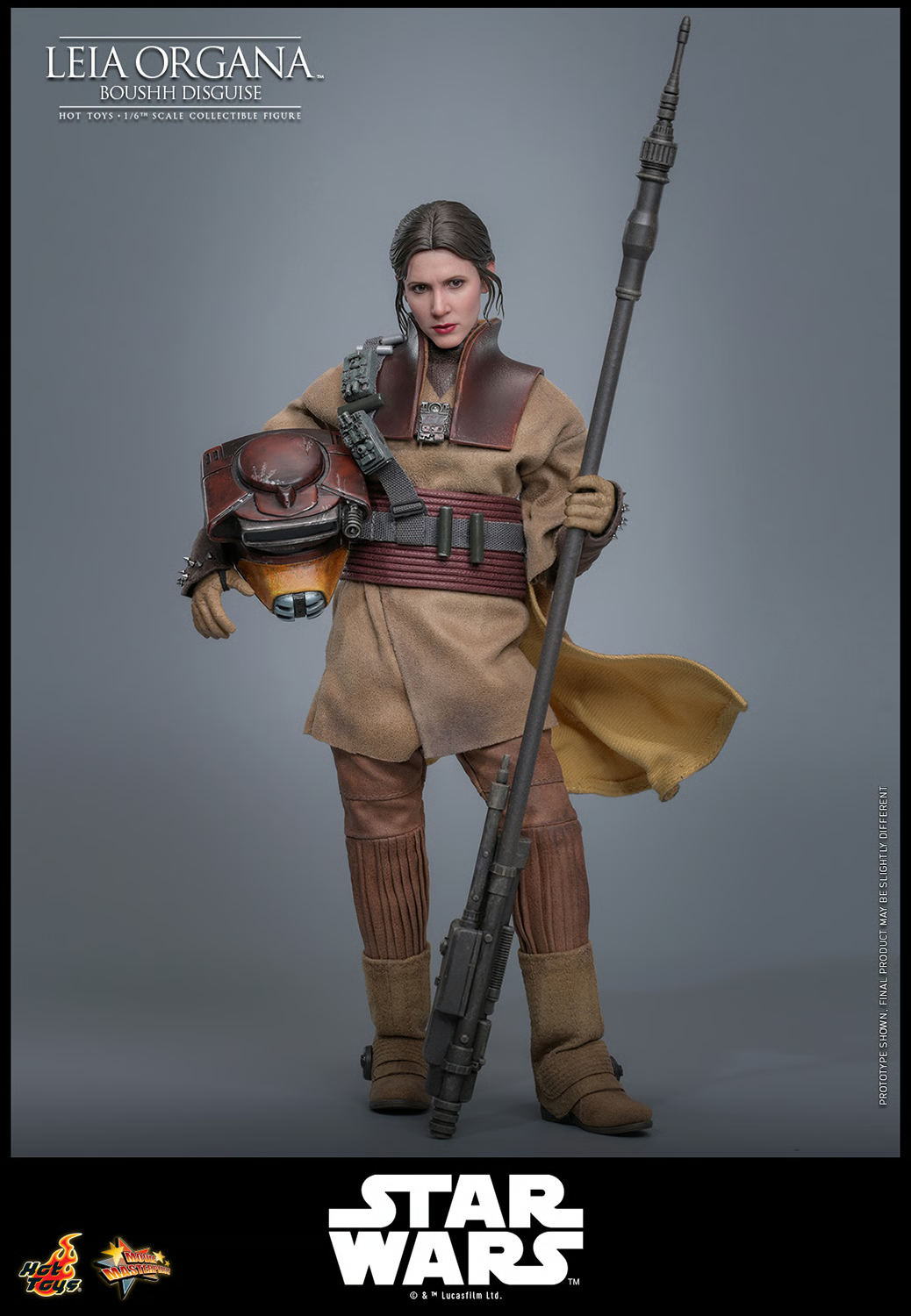 Leia Organa (Boushh Disguise) Sixth Scale Figure by Hot Toys