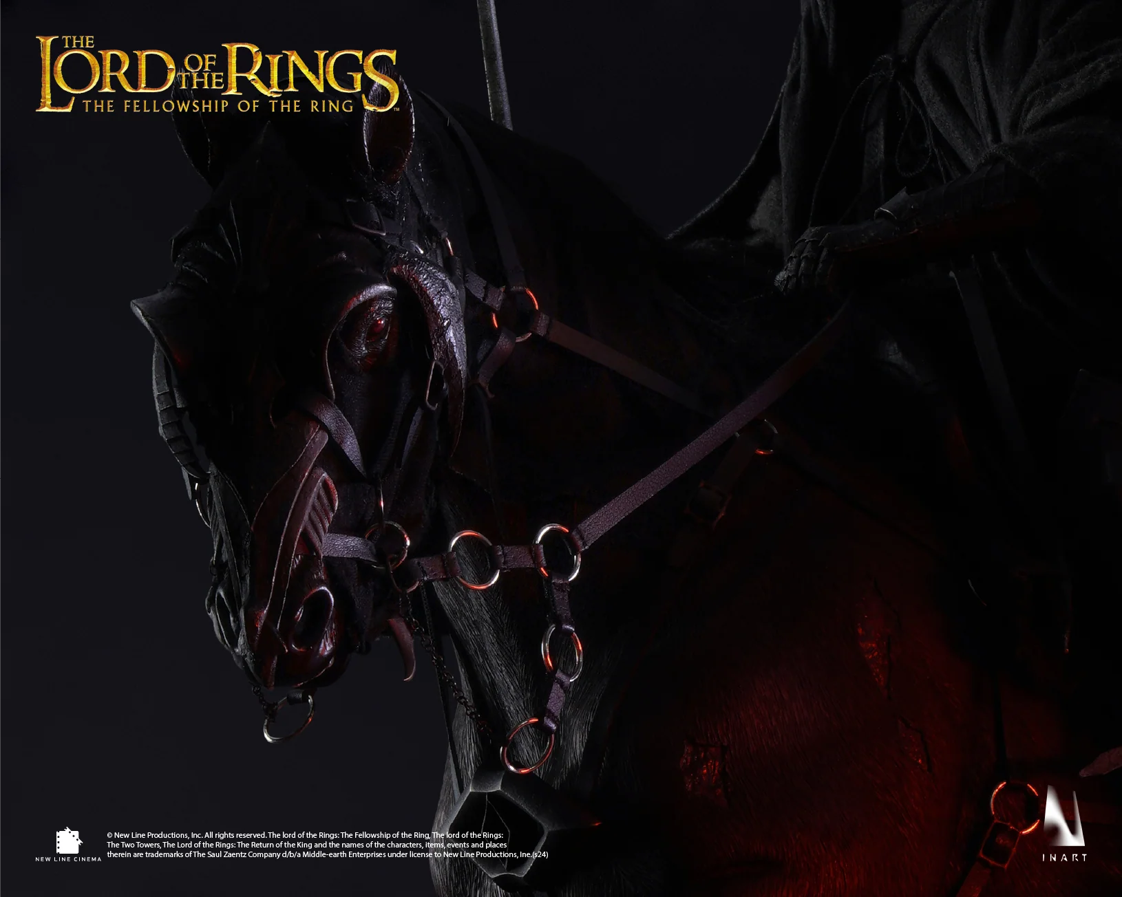 Nazgûl (Ringwraith) Sixth Scale Deluxe Version with Horse Figure