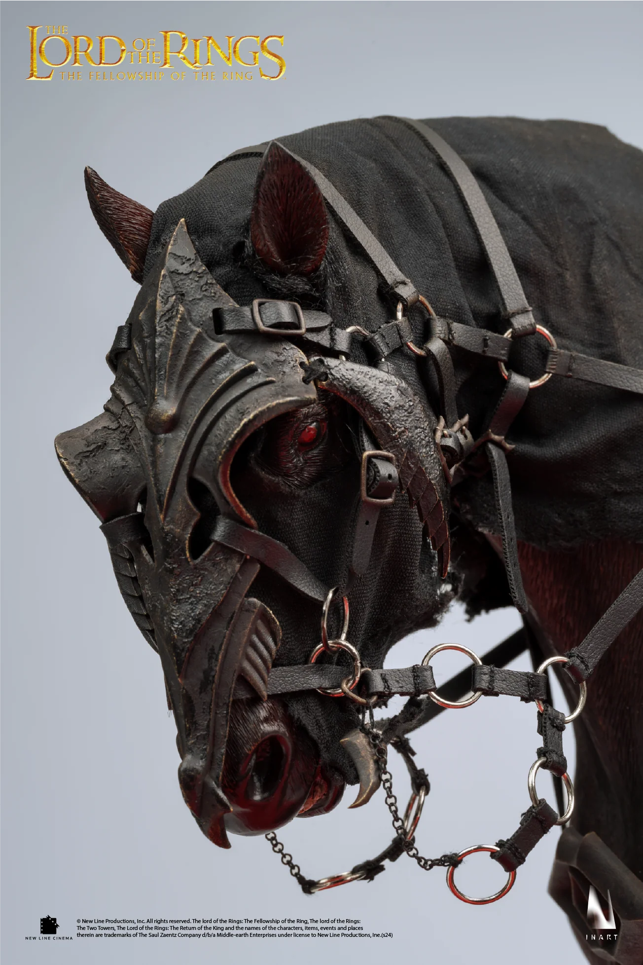 Nazgûl (Ringwraith) Sixth Scale Deluxe Version with Horse Figure