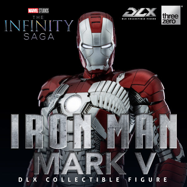 Marvel Studios: The Infinity Saga Iron Man Mark 5 DLX Action Figure By Threezero