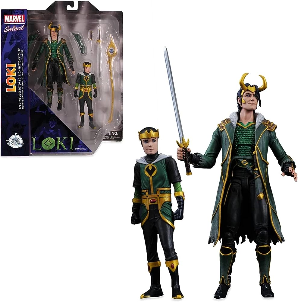 Loki Special Collector Edition Action Figure Set By Marvel Select