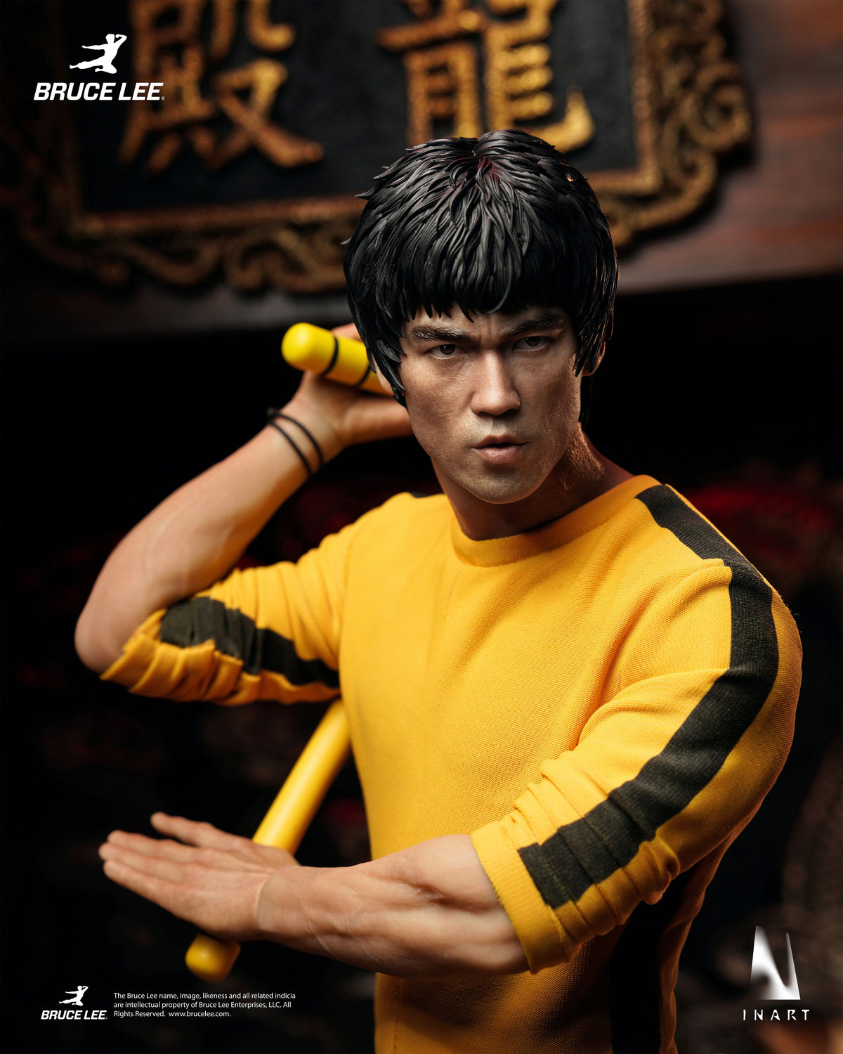 Bruce Lee (Yellow Jumpsuit) 1/6 Collectible Figure by Inart