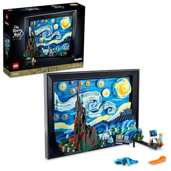 LEGO Ideas Vincent Van Gogh The Starry Night 21333 (2316 Pieces)