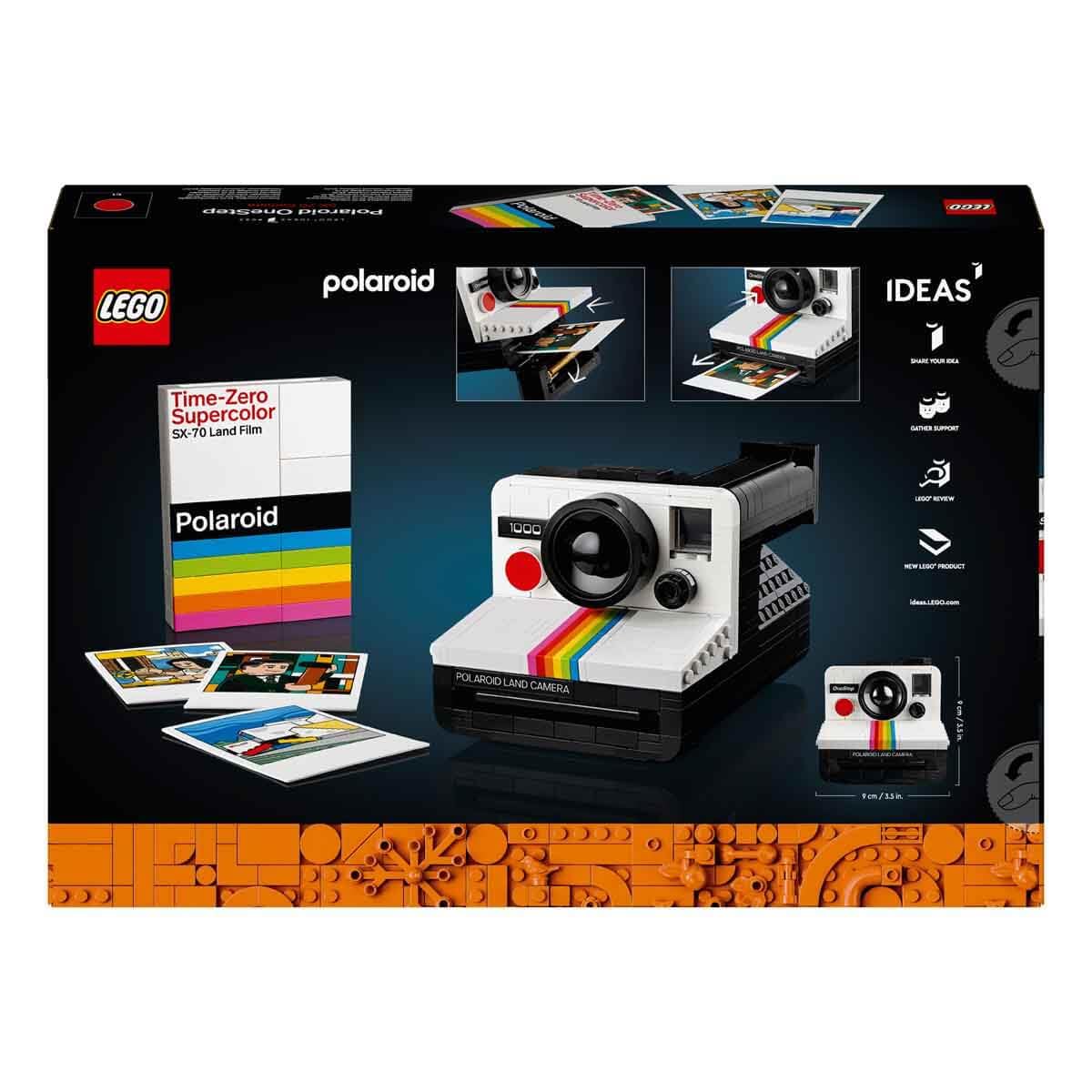 LEGO Ideas Polaroid OneStep SX-70 Camera 21345 (516 Pieces)