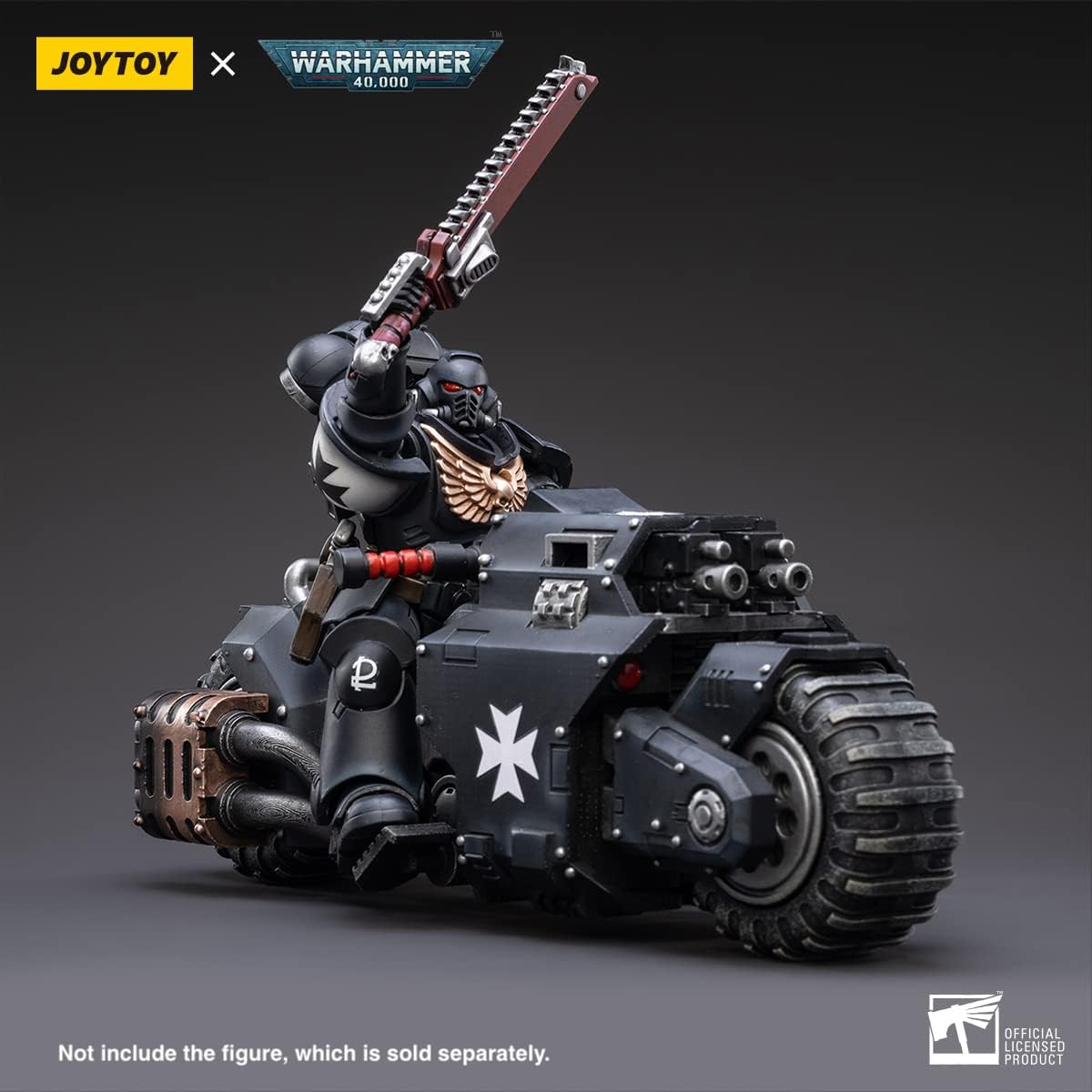 Joytoy Warhammer 40k Black Templars Raider-Pattern Combat Bike 1/18 Scale