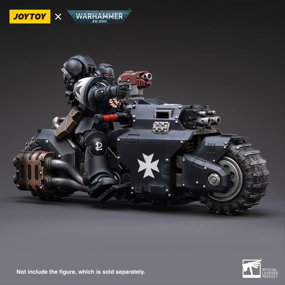 Joytoy Warhammer 40k Black Templars Raider-Pattern Combat Bike 1/18 Scale