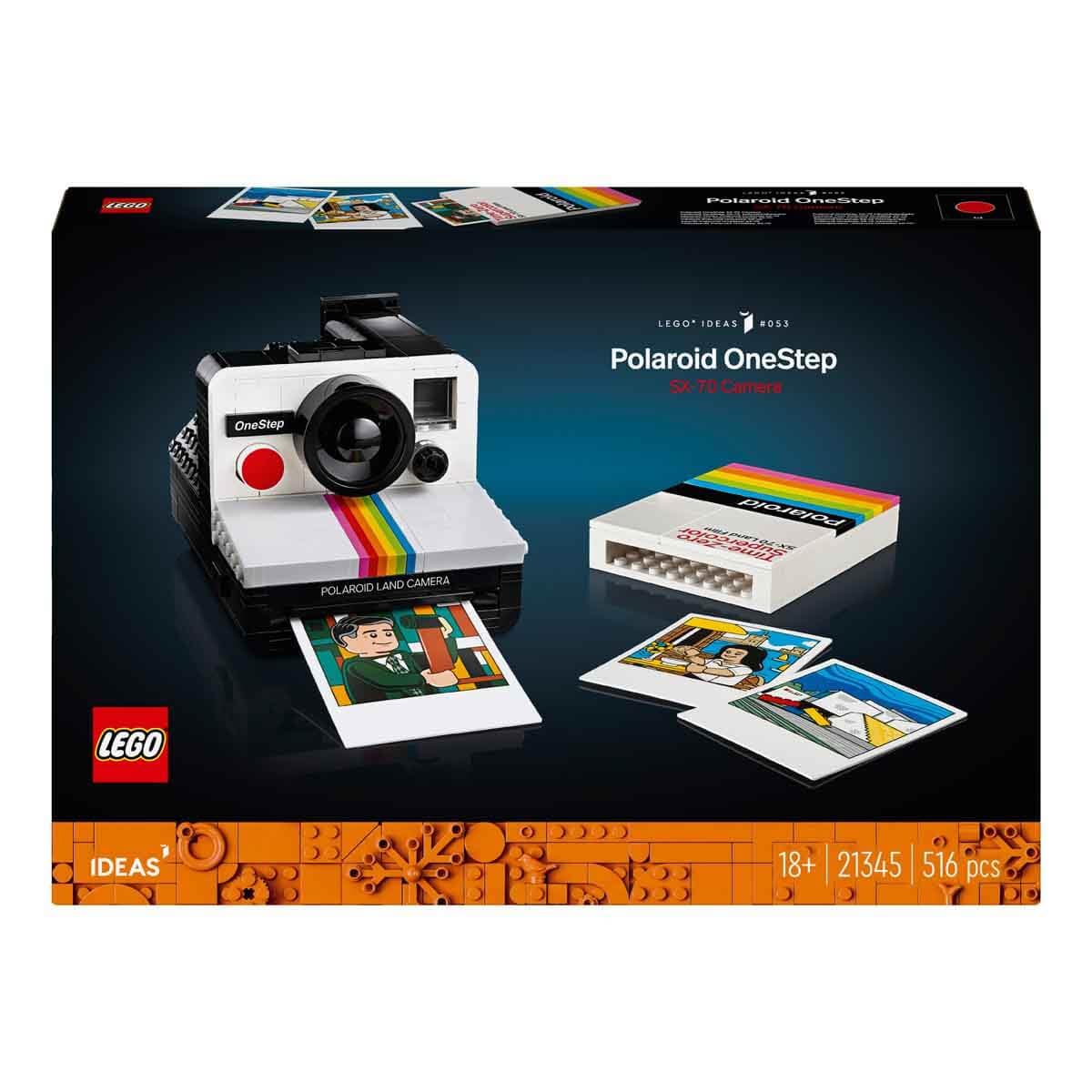 LEGO Ideas Polaroid OneStep SX-70 Camera 21345 (516 Pieces)