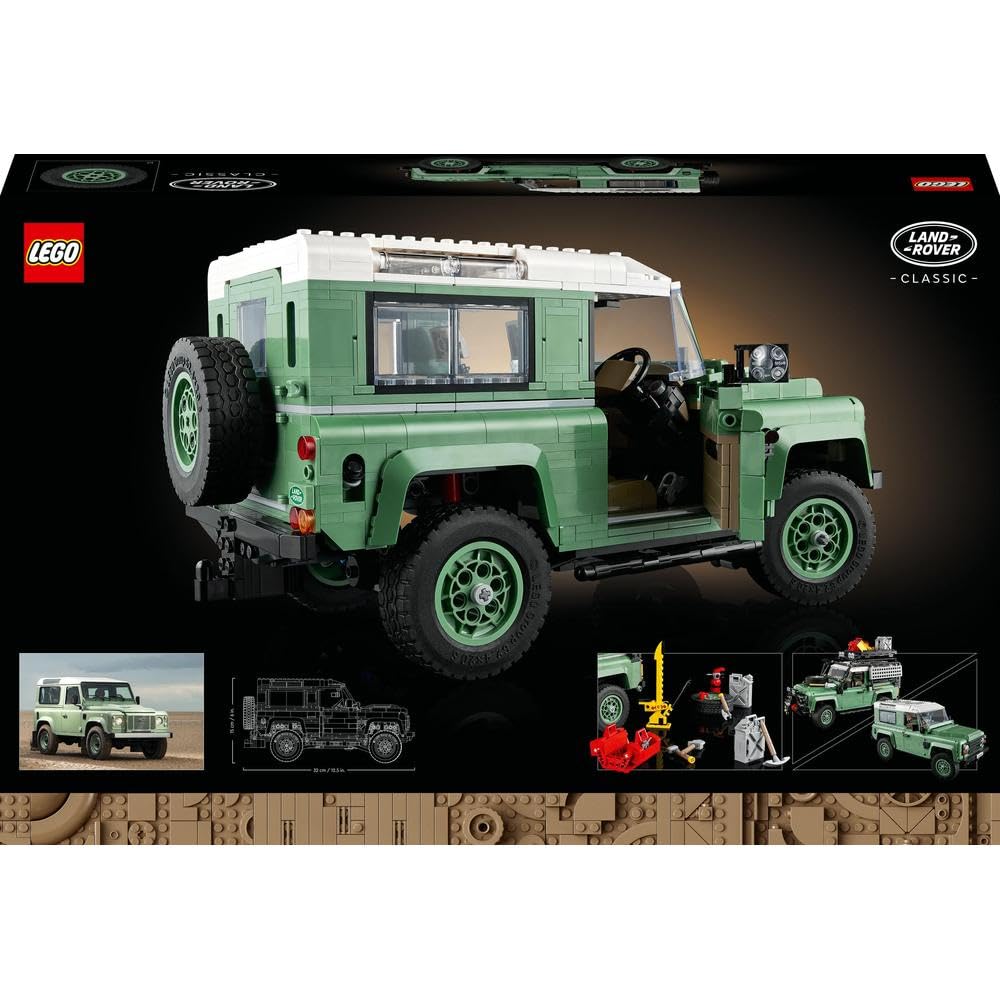 LEGO Icons Land Rover Classic Defender 90 10317 (2,336 Pieces)