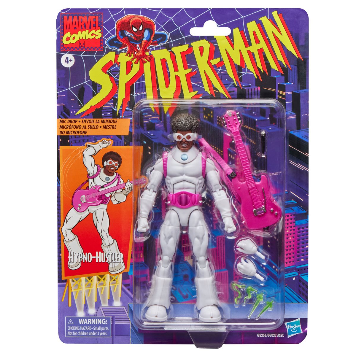 Spider-Man Marvel Legends Retro Cardback Hypno-Hustler Action Figure