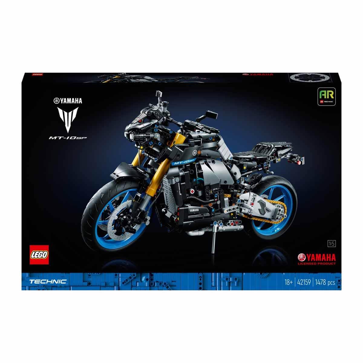 LEGO Technic Yamaha MT-10 SP 42159 Building Kit (1,478 Pieces)