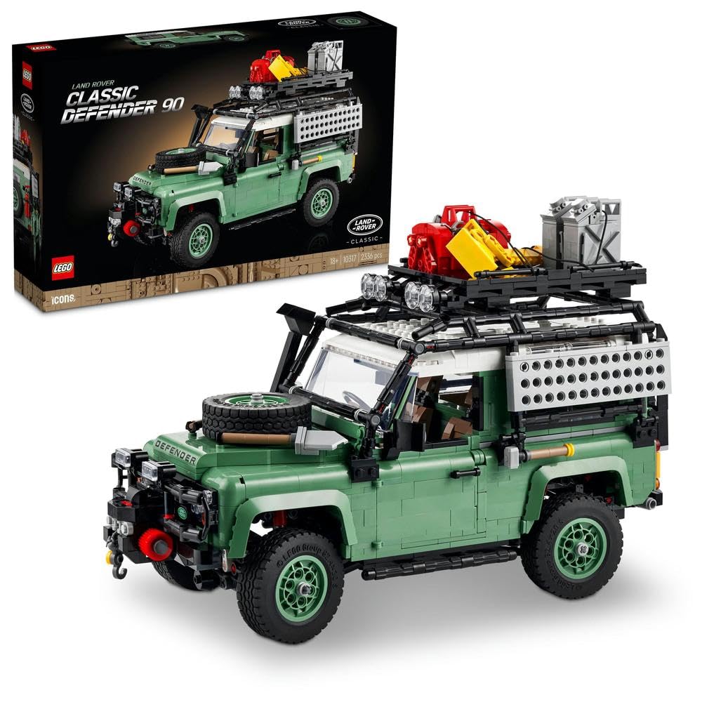 LEGO Icons Land Rover Classic Defender 90 10317 (2,336 Pieces)