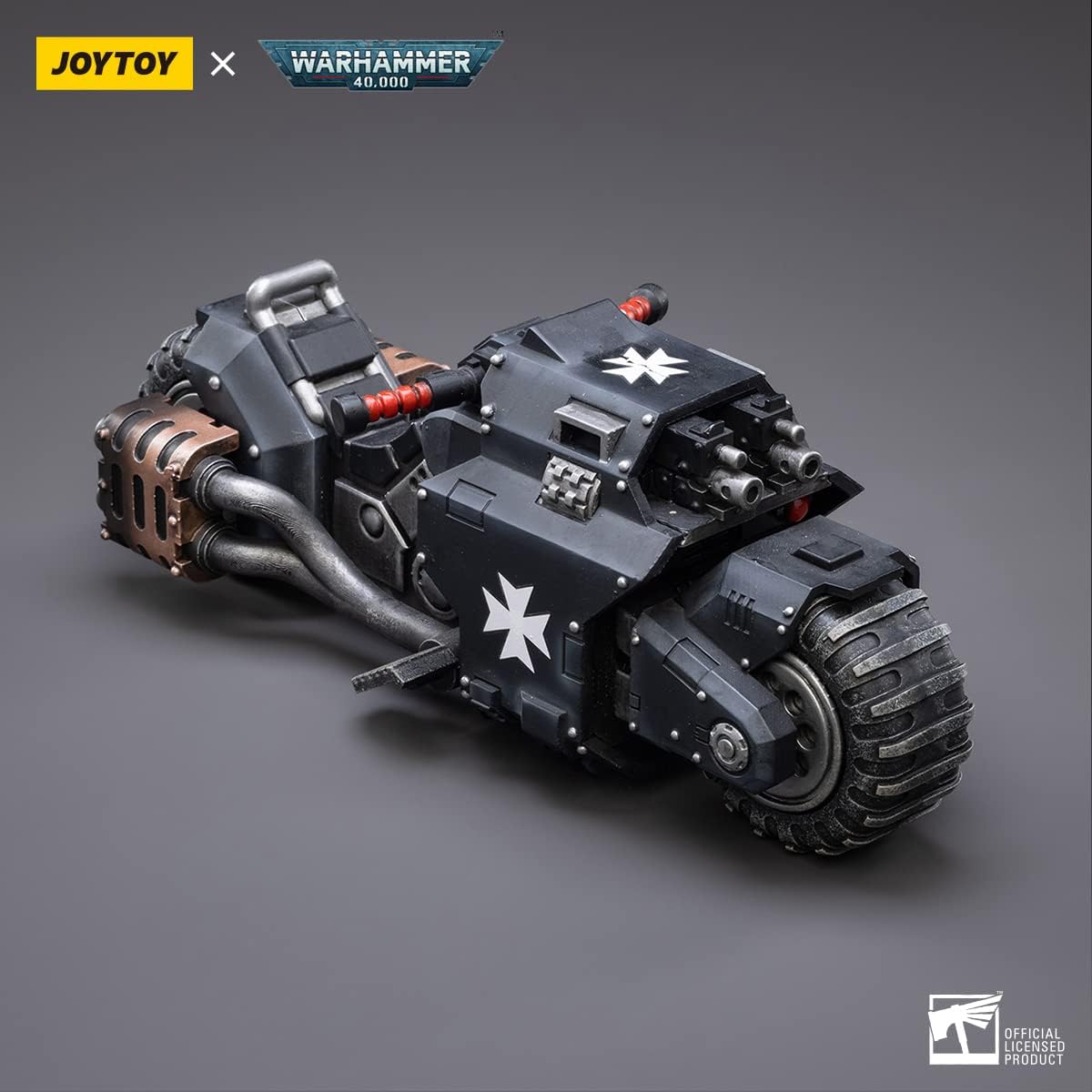 Joytoy Warhammer 40k Black Templars Raider-Pattern Combat Bike 1/18 Scale
