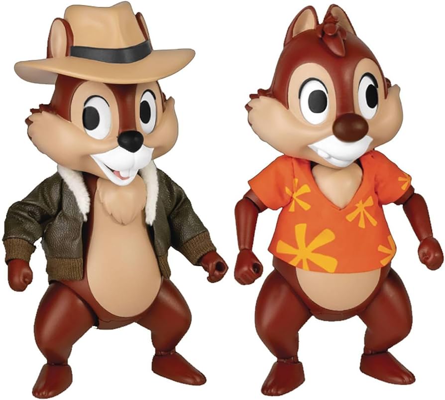 Rescue Rangers Dynamic 8ction Heroes DAH-057 Chip 'N' Dale