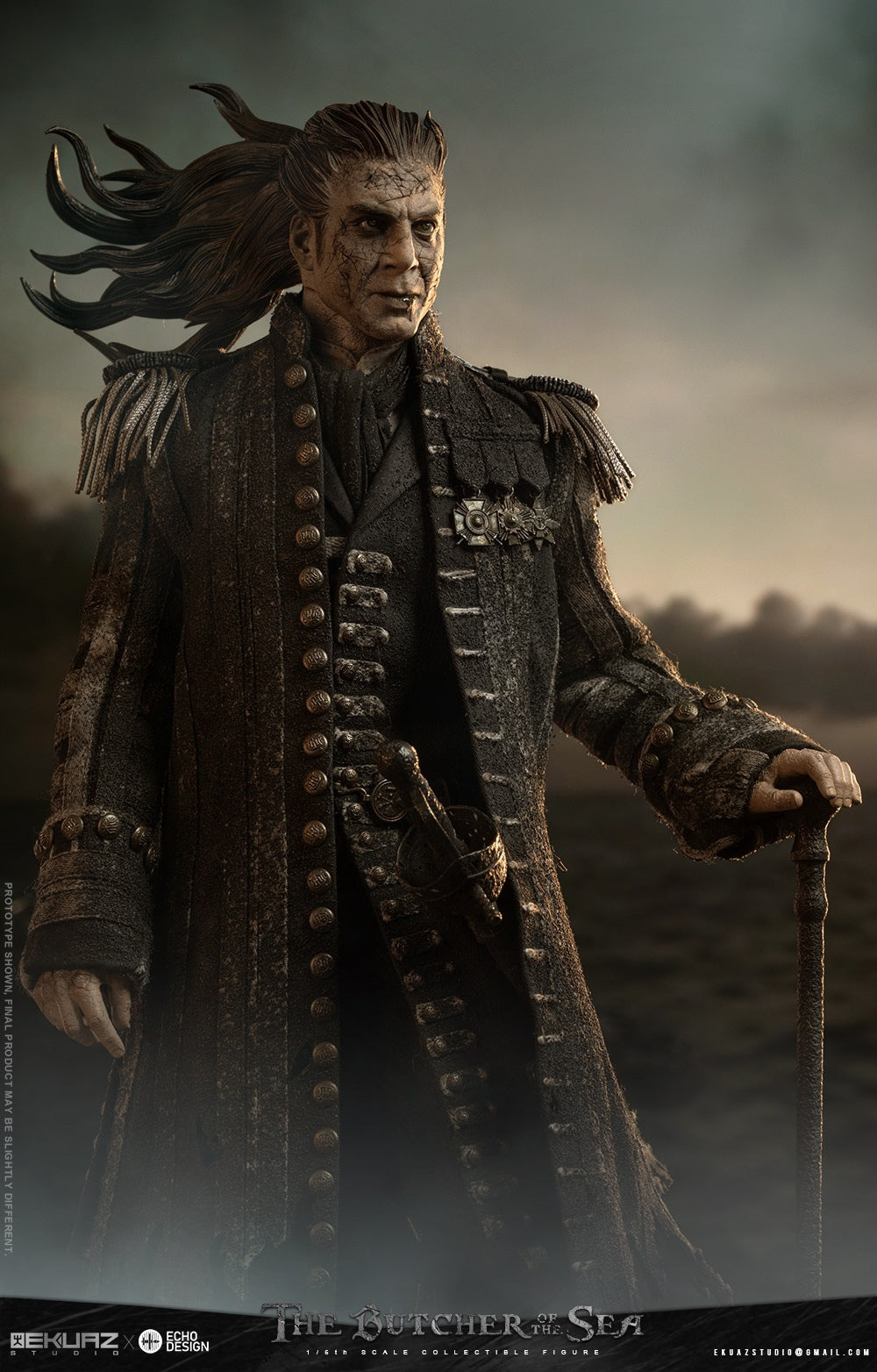 EKUAZ STUDIO x ECHO DESIGN The Butcher of the Sea Action Figure